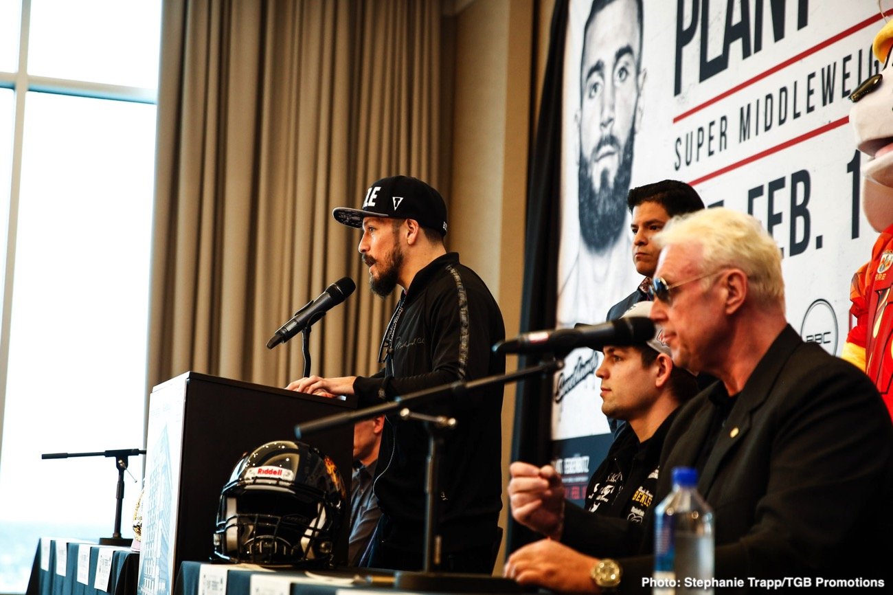 Caleb Plant and Vincent Feigenbutz final press conference quotes for Saturday