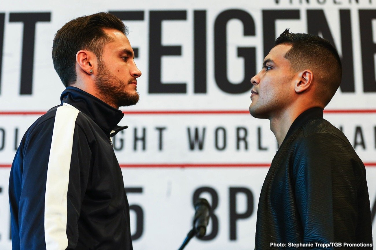 Caleb Plant and Vincent Feigenbutz final press conference quotes for Saturday