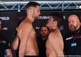 John Docherty Weigh In Dave Allen, Eva Wahlstrom, Kell Brook, Mark DeLuca, Terri Harper - https://youtu.be/gOU5ekWyhaI?t=1101