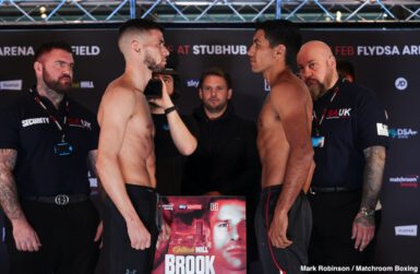 Martin Joseph Ward and Jesus Amparan Weigh In Dave Allen, Eva Wahlstrom, Kell Brook, Mark DeLuca, Terri Harper - https://youtu.be/gOU5ekWyhaI?t=1101
