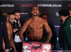Kid Galahad and Claudio Marrero Weigh In Dave Allen, Eva Wahlstrom, Kell Brook, Mark DeLuca, Terri Harper - https://youtu.be/gOU5ekWyhaI?t=1101