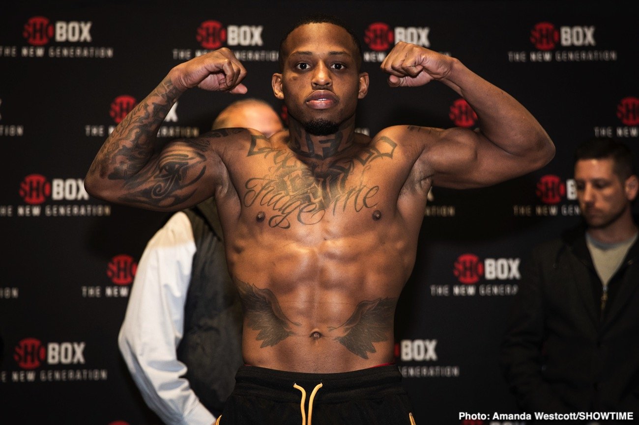 Thomas Mattice - Isaac Cruz - ShoBox Weigh-In Results