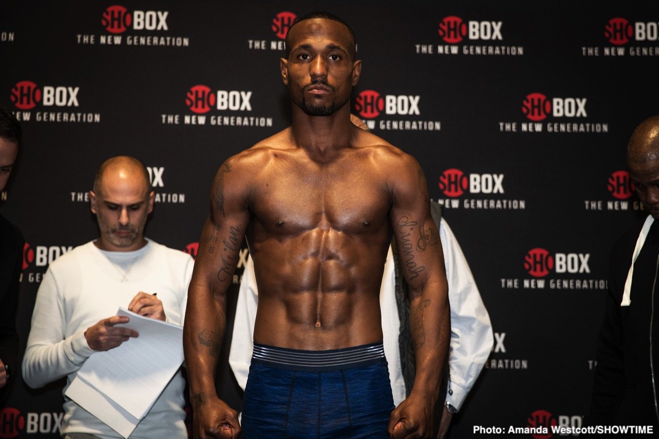 Thomas Mattice - Isaac Cruz - ShoBox Weigh-In Results