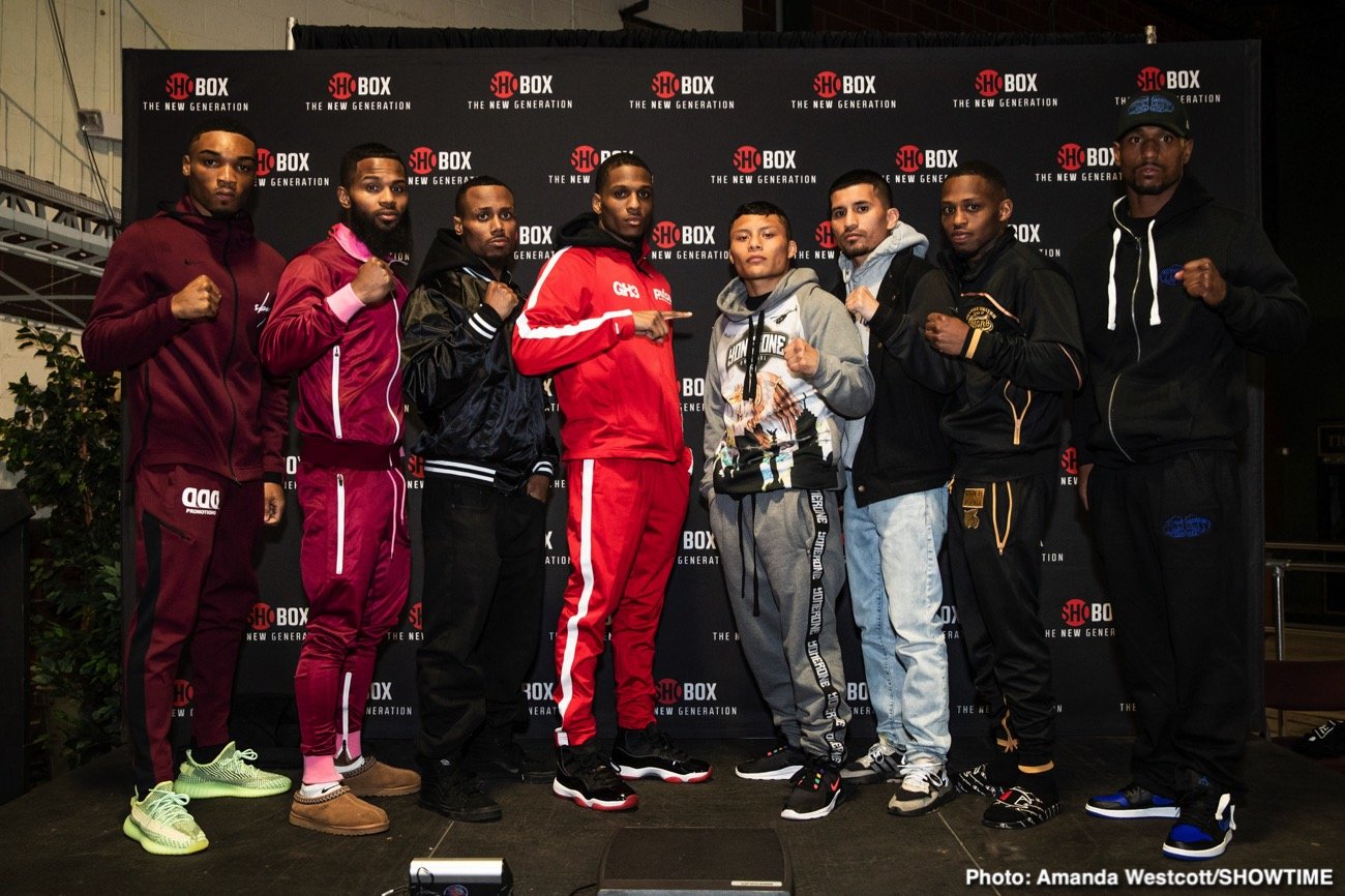 Thomas Mattice - Isaac Cruz - ShoBox Weigh-In Results