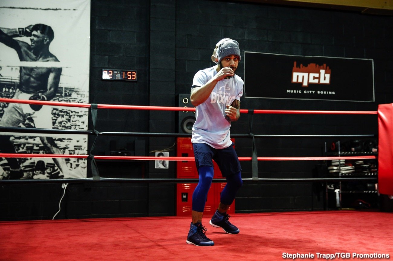 Plant vs Feigenbutz: Media workout quotes for their clash on Saturday