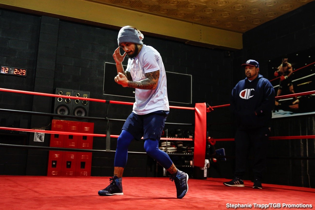 Plant vs Feigenbutz: Media workout quotes for their clash on Saturday