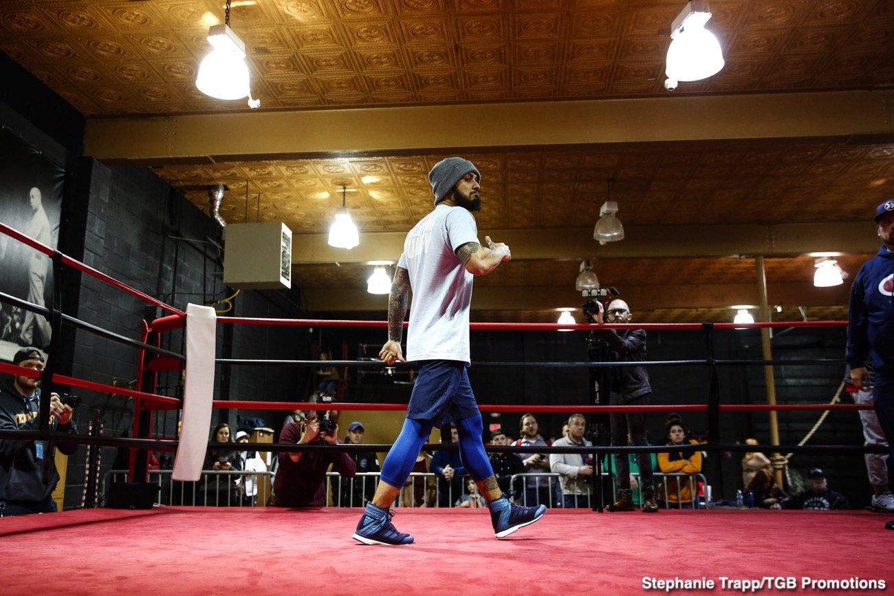 Plant vs Feigenbutz: Media workout quotes for their clash on Saturday