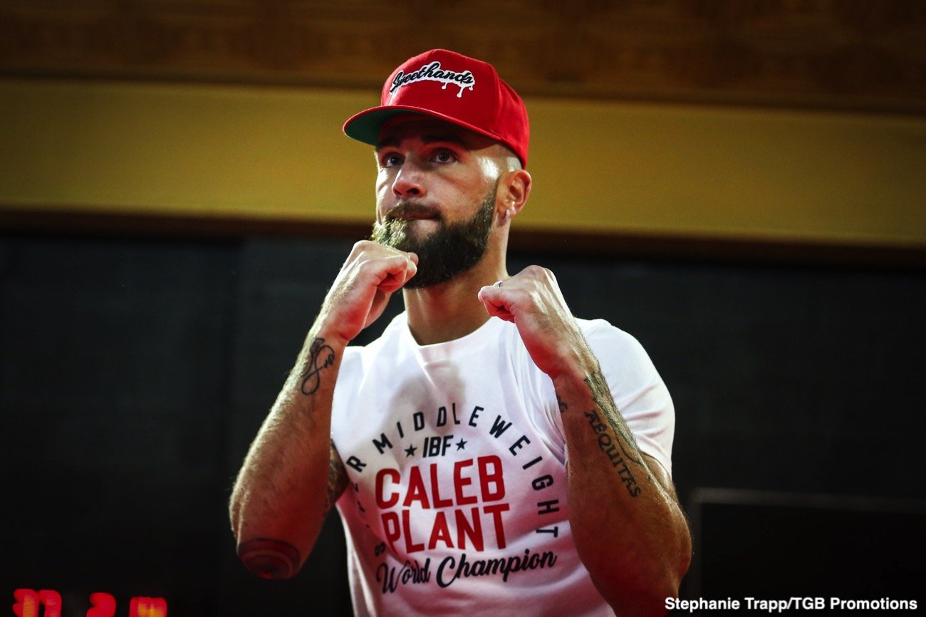 Plant vs Feigenbutz: Media workout quotes for their clash on Saturday