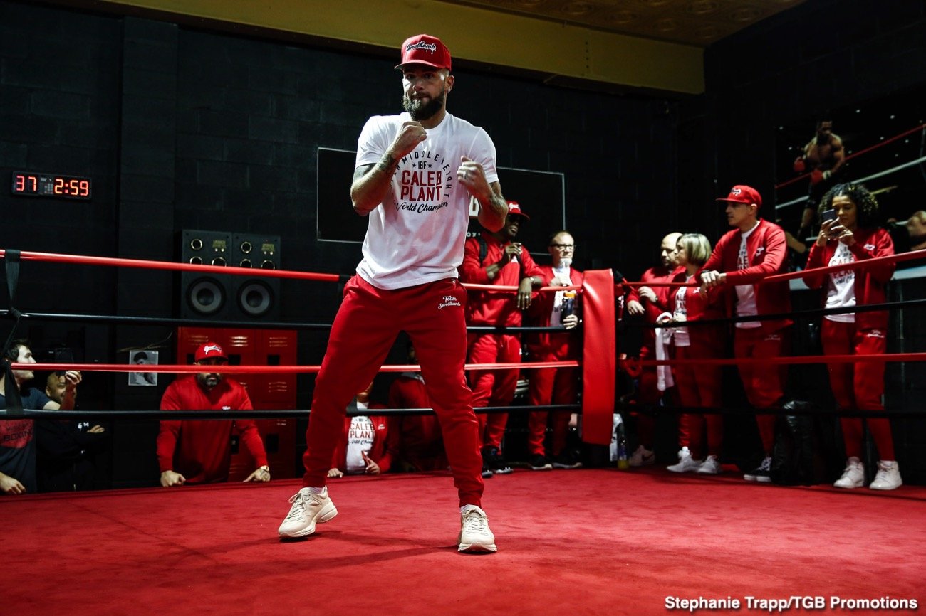 Plant vs Feigenbutz: Media workout quotes for their clash on Saturday