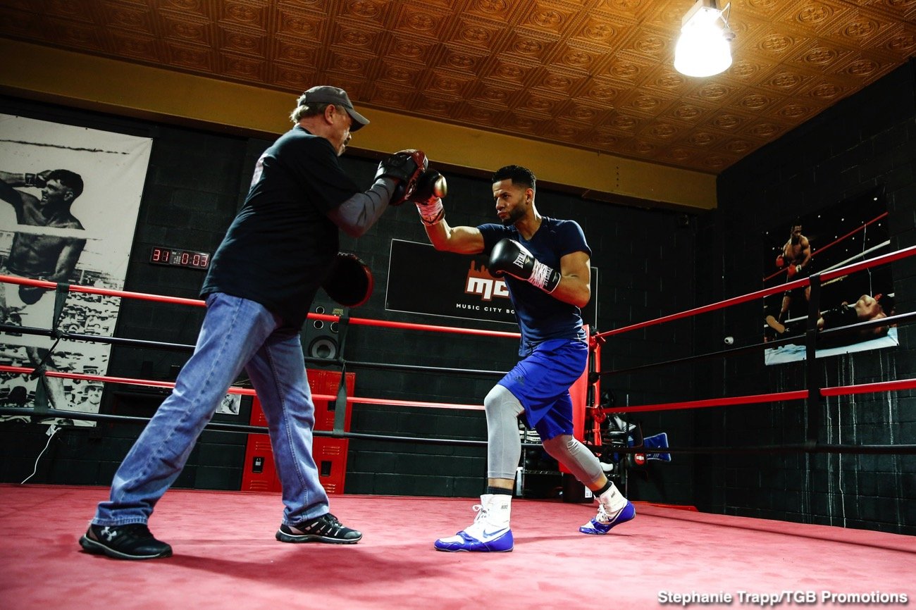 Plant vs Feigenbutz: Media workout quotes for their clash on Saturday
