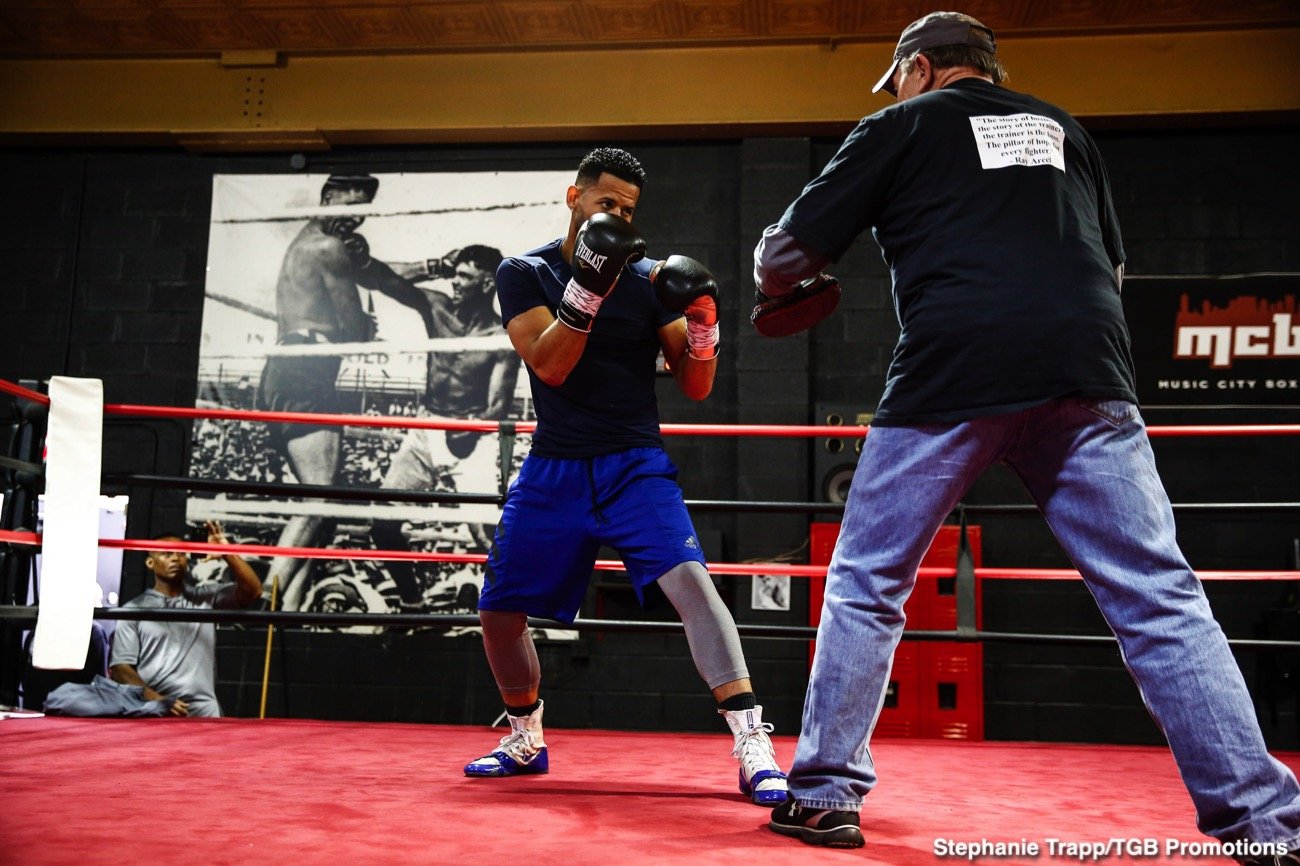 Plant vs Feigenbutz: Media workout quotes for their clash on Saturday