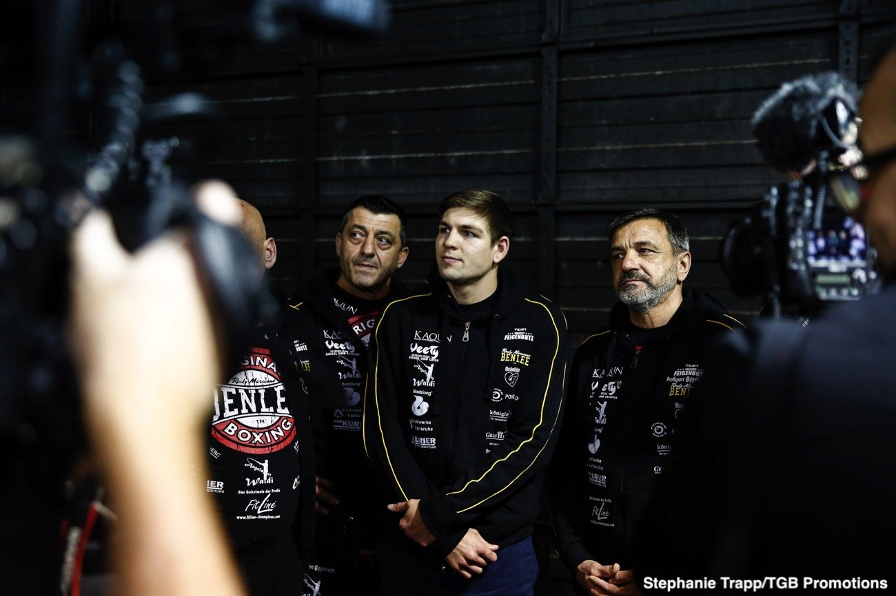 Plant vs Feigenbutz: Media workout quotes for their clash on Saturday