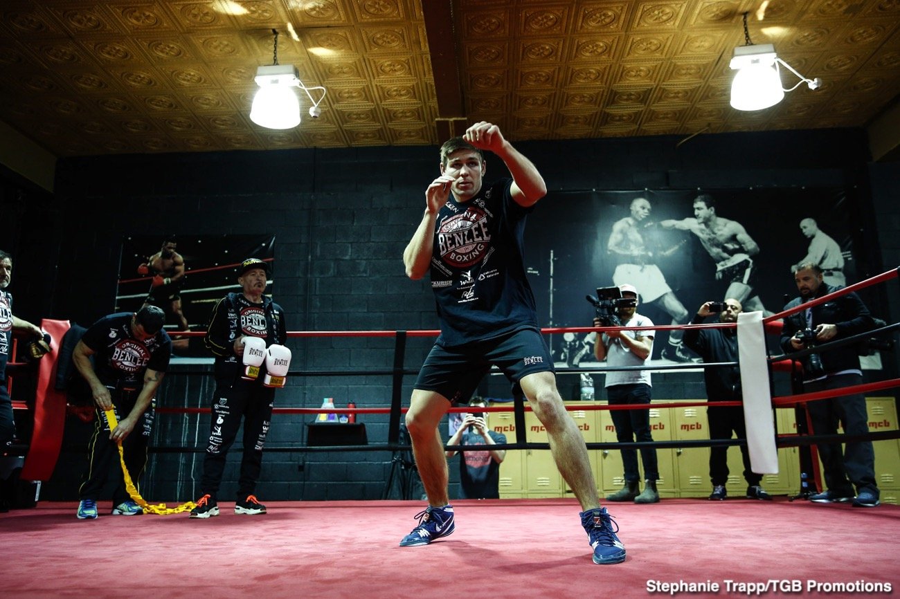 Plant vs Feigenbutz: Media workout quotes for their clash on Saturday