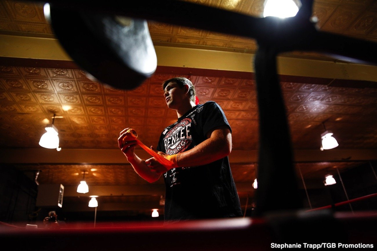 Plant vs Feigenbutz: Media workout quotes for their clash on Saturday