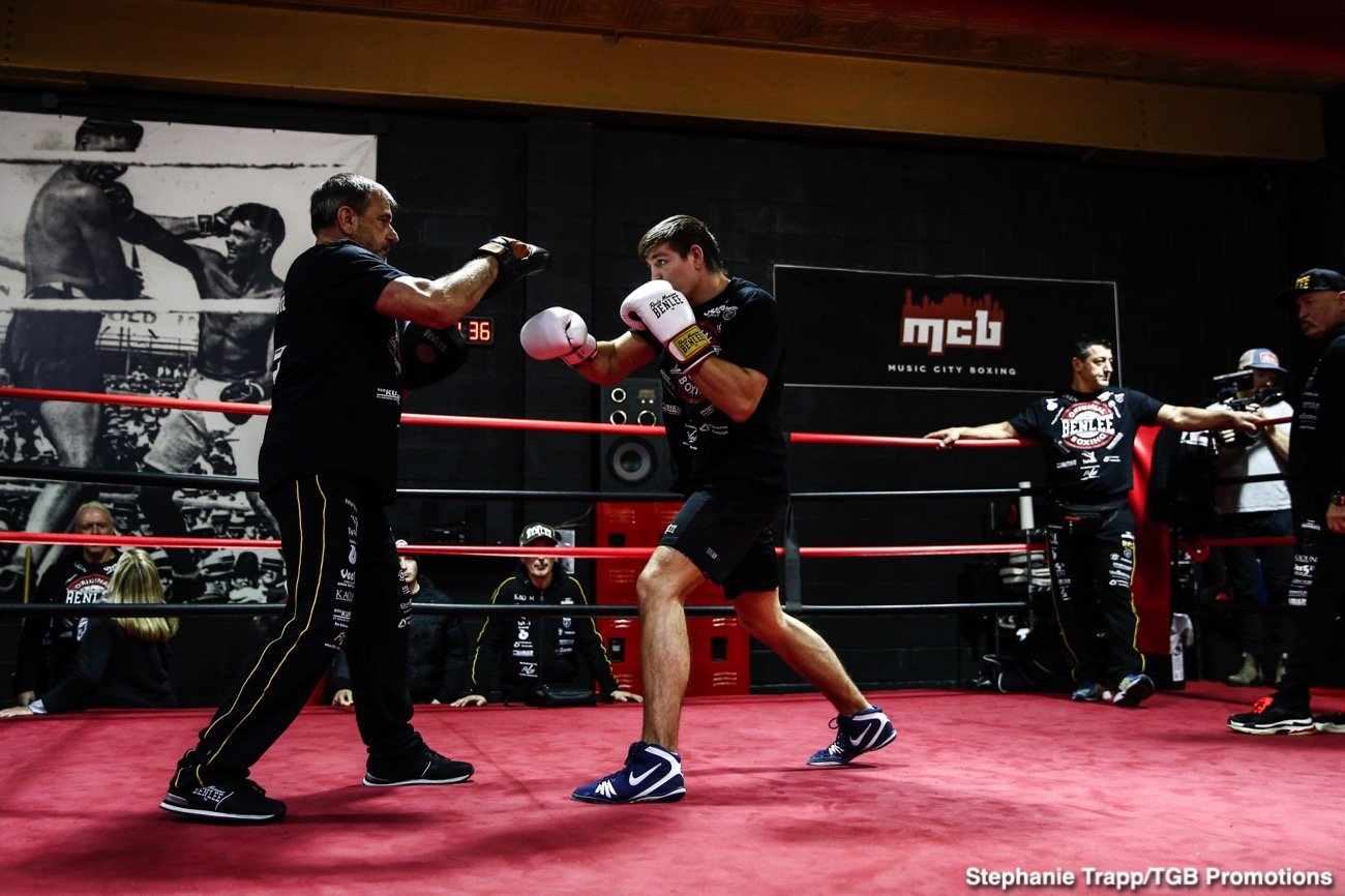 Plant vs Feigenbutz: Media workout quotes for their clash on Saturday