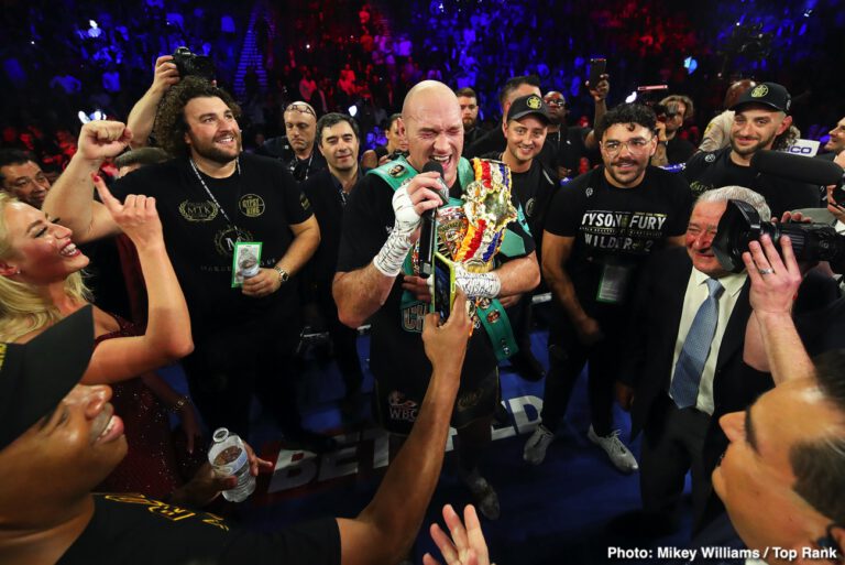 Warren Certain Tyson Fury Will Fight Before End Of Year