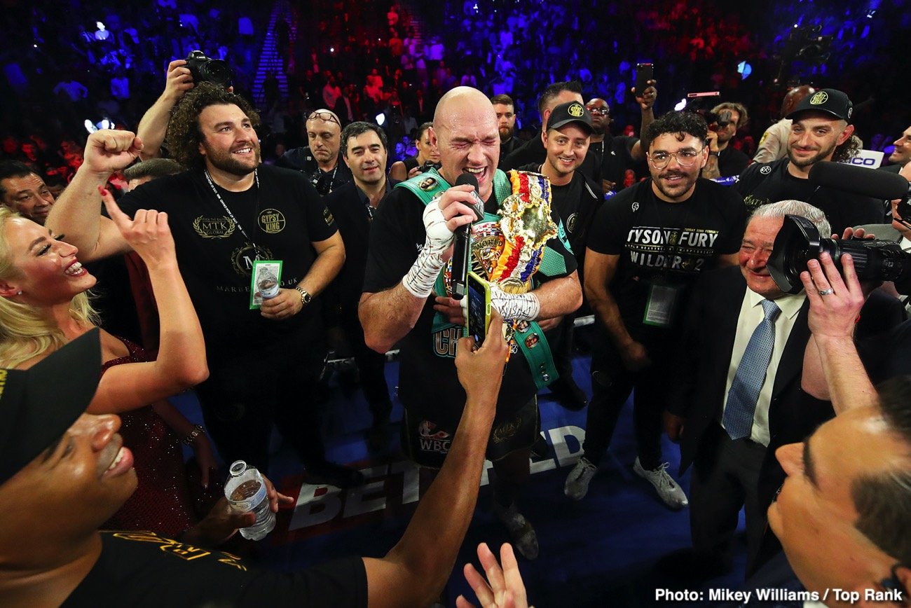 Photo: Tyson Fury: Don't write Deontay Wilder off, he could fight me next Tyson Fury: Don't write Deontay Wilder off, he could fight me next