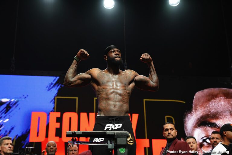 Deontay Wilder Says “If Your Stomach Can't Digest What Your Eyes Are About To See, Don't Come To This Fight”