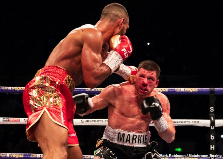 RESULTS: Kell Brook annihilates Mark DeLuca