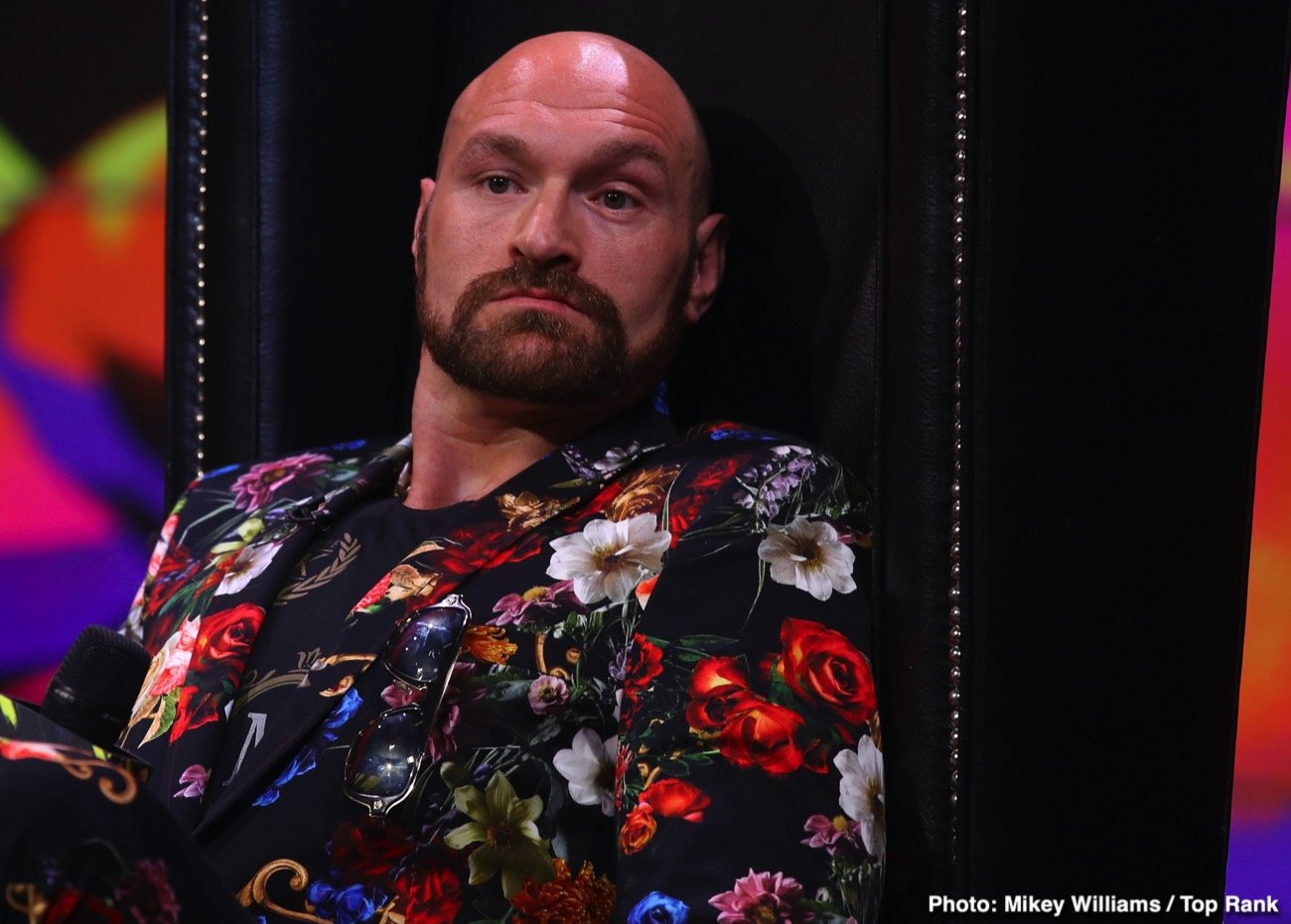 Fury: 'I'm going to hit Wilder with straight jabs all night'