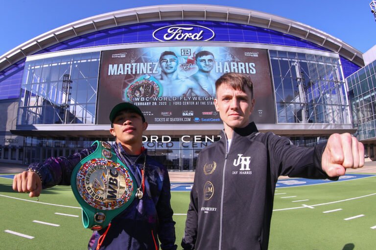 Julio Cesar Martinez battles Jay Harris this Saturday in Frisco, Texas
