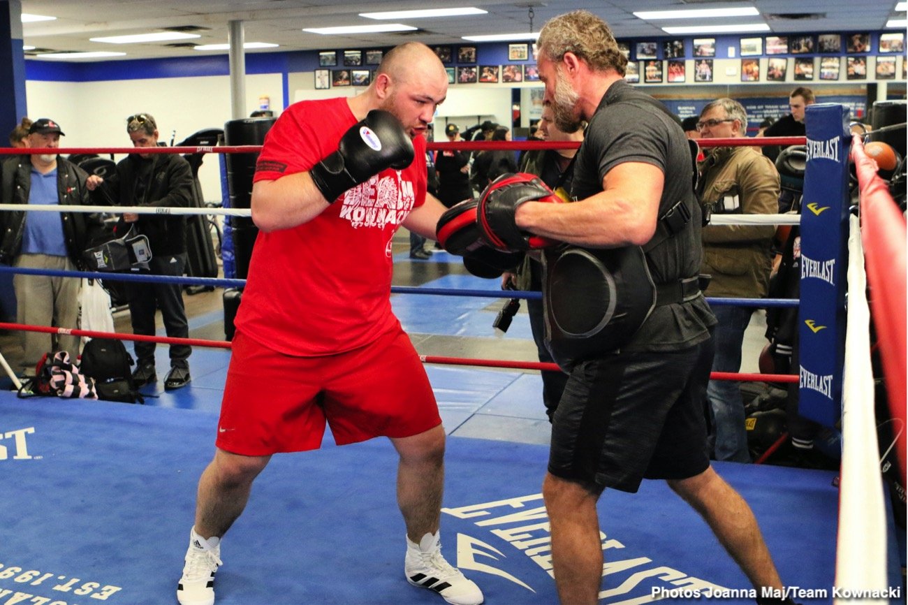 Adam Kownacki talks Robert Helenius fight on March 7