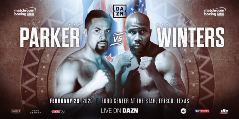 Joseph Parker battles Shawndell Winter on Garcia-Vargas card on Feb.29