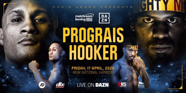 Regis Prograis battles Maurice Hooker on April 17 on DAZN