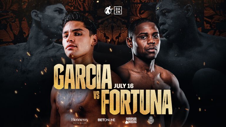 Ryan Garcia says Fortuna trying to stop Tank Davis fight from happening