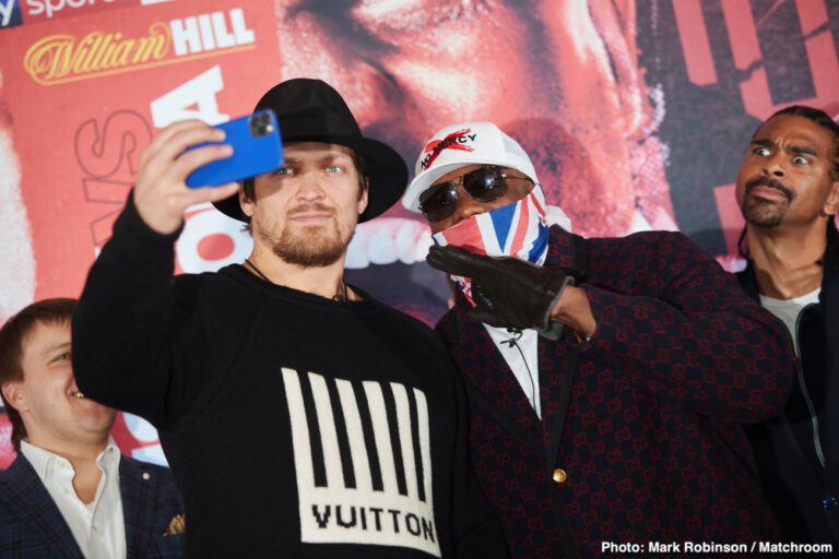 David Haye WARNS Usyk, says Chisora is NOT Witherspoon