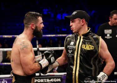 Scott Quigg Vs Jono Carroll, Anthony Fowler, Hughie Fury, Jono Carroll, Pavel Sour, Rohan Murdock, Scott Quigg, Zach Parker - Dublin's Jono Carroll produced a career-best performance to stop former World Champion Scott Quigg at Manchester Arena, live on Sky Sports in the UK and DAZN in the US.