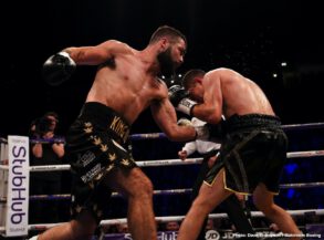 Scott Quigg Vs Jono Carroll, Anthony Fowler, Hughie Fury, Jono Carroll, Pavel Sour, Rohan Murdock, Scott Quigg, Zach Parker - Dublin's Jono Carroll produced a career-best performance to stop former World Champion Scott Quigg at Manchester Arena, live on Sky Sports in the UK and DAZN in the US.