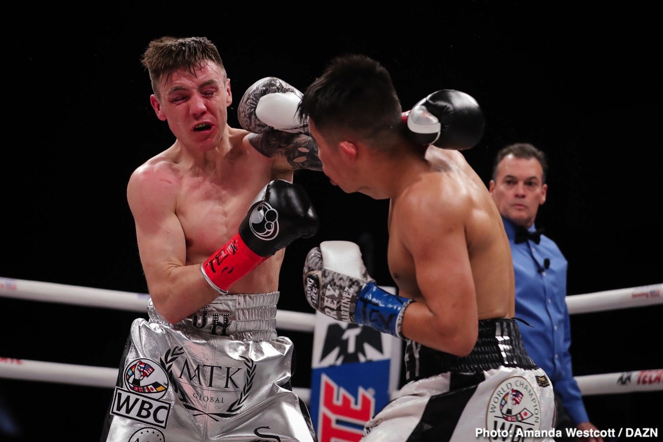 Boxing photo: Israil Madrimov, Jay Harris, Jessie Vargas, Joseph Parker, Julio Cesar Martinez, Kal Yafai, Mikey Garcia, Roman Gonzalez image RESULTS: Mikey Garcia outpoints Vargas
