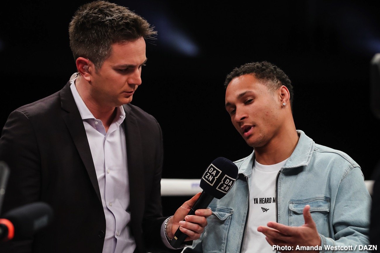 Boxing photo: Israil Madrimov, Jay Harris, Jessie Vargas, Joseph Parker, Julio Cesar Martinez, Kal Yafai, Mikey Garcia, Roman Gonzalez image RESULTS: Mikey Garcia outpoints Vargas
