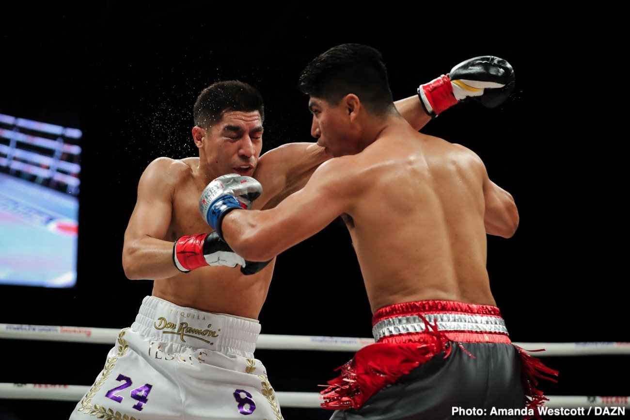 Boxing photo: Israil Madrimov, Jay Harris, Jessie Vargas, Joseph Parker, Julio Cesar Martinez, Kal Yafai, Mikey Garcia, Roman Gonzalez image RESULTS: Mikey Garcia outpoints Vargas