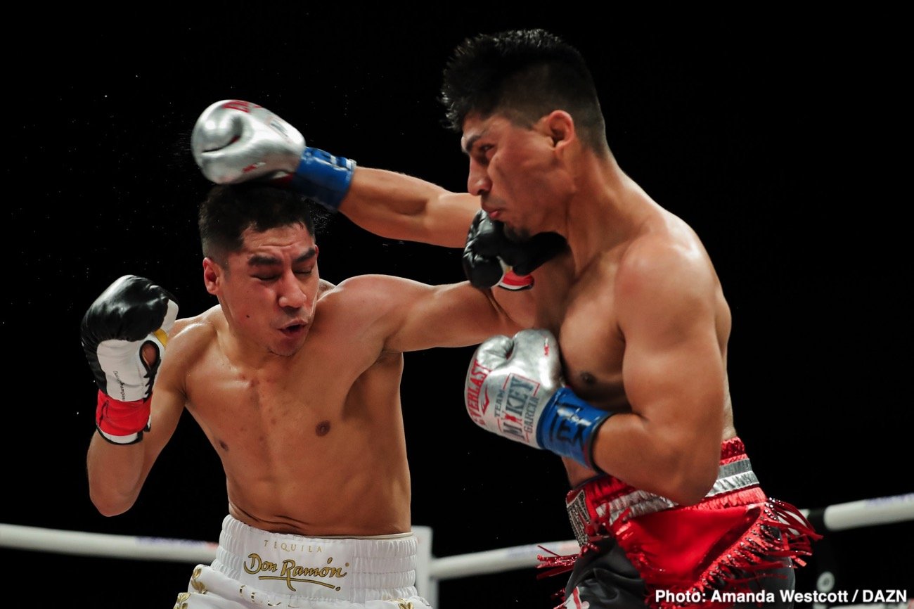 Boxing photo: Israil Madrimov, Jay Harris, Jessie Vargas, Joseph Parker, Julio Cesar Martinez, Kal Yafai, Mikey Garcia, Roman Gonzalez image RESULTS: Mikey Garcia outpoints Vargas