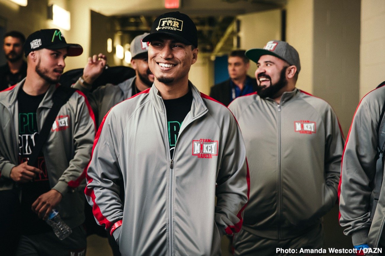Mikey Garcia reacts to Manny Pacquiao vs. Ryan Garcia fight