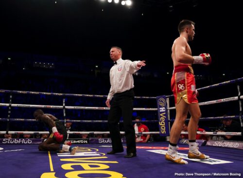 Anthony Fowler Vs THEOPHILUS TETTEH Anthony Fowler, Hughie Fury, Jono Carroll, Pavel Sour, Rohan Murdock, Scott Quigg, Zach Parker - Dublin's Jono Carroll produced a career-best performance to stop former World Champion Scott Quigg at Manchester Arena, live on Sky Sports in the UK and DAZN in the US.