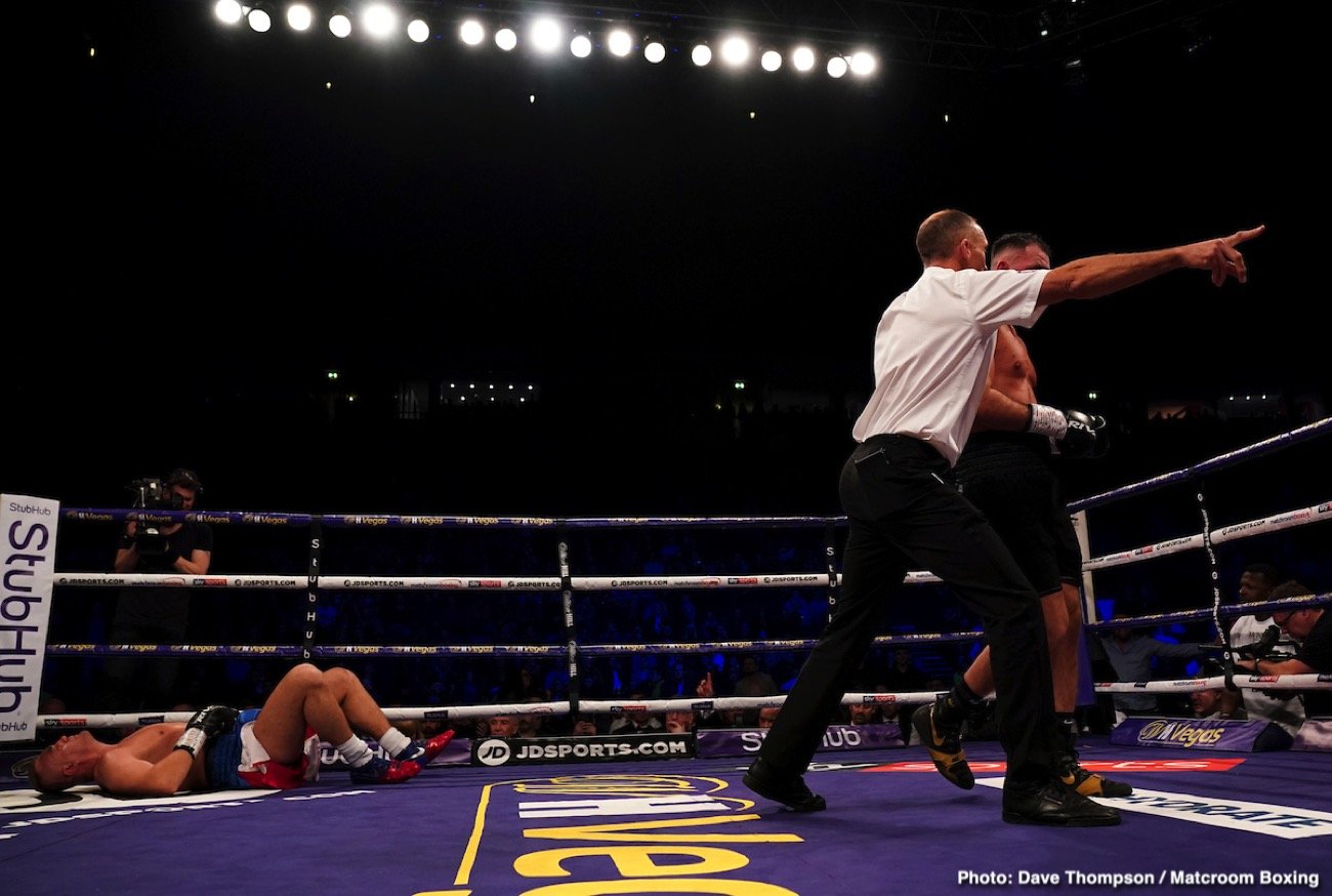 PHOTOS: Carroll beats Quigg by 11th round TKO, Fury, Parker & Fowler Win