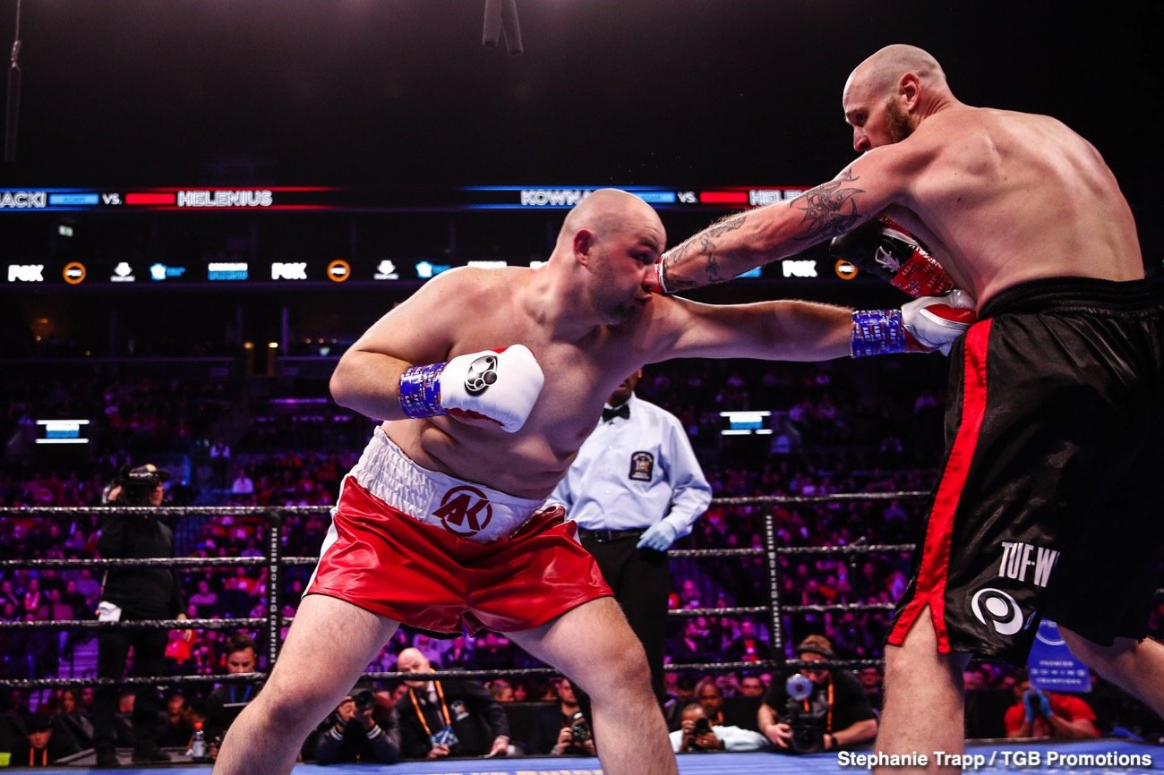 Helenius stops Kownacki, Ajagba Delivers TKO Victory - Live Updates