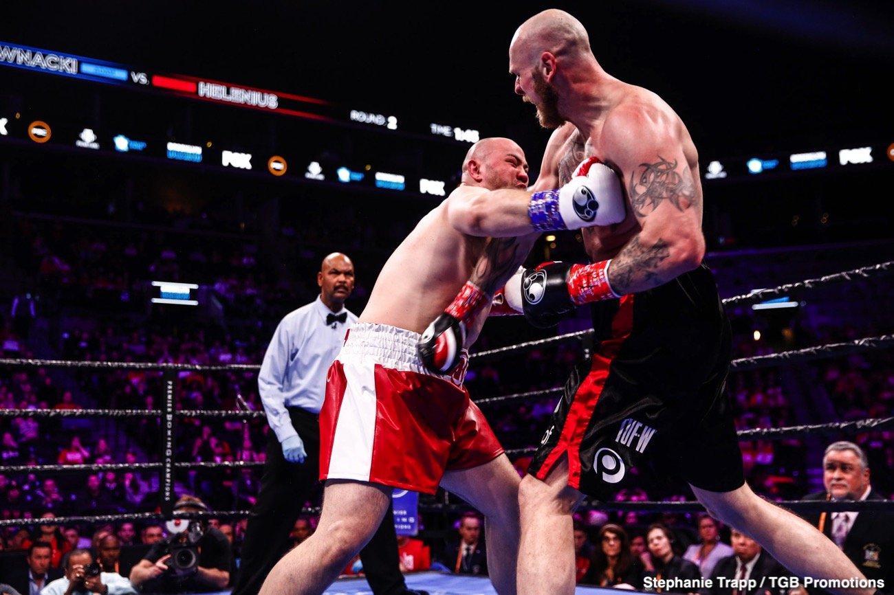 Helenius stops Kownacki, Ajagba Delivers TKO Victory - Live Updates