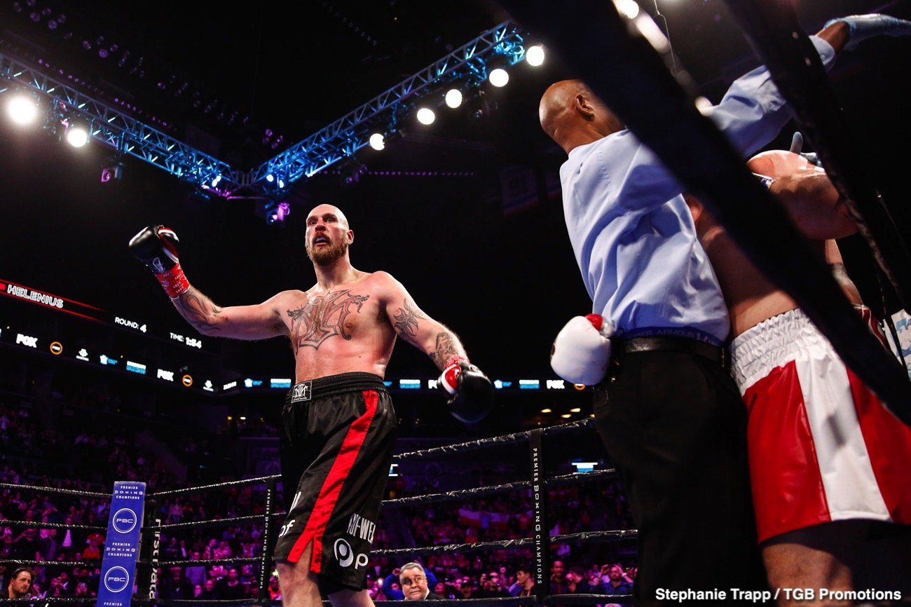 Helenius stops Kownacki, Ajagba Delivers TKO Victory - Live Updates