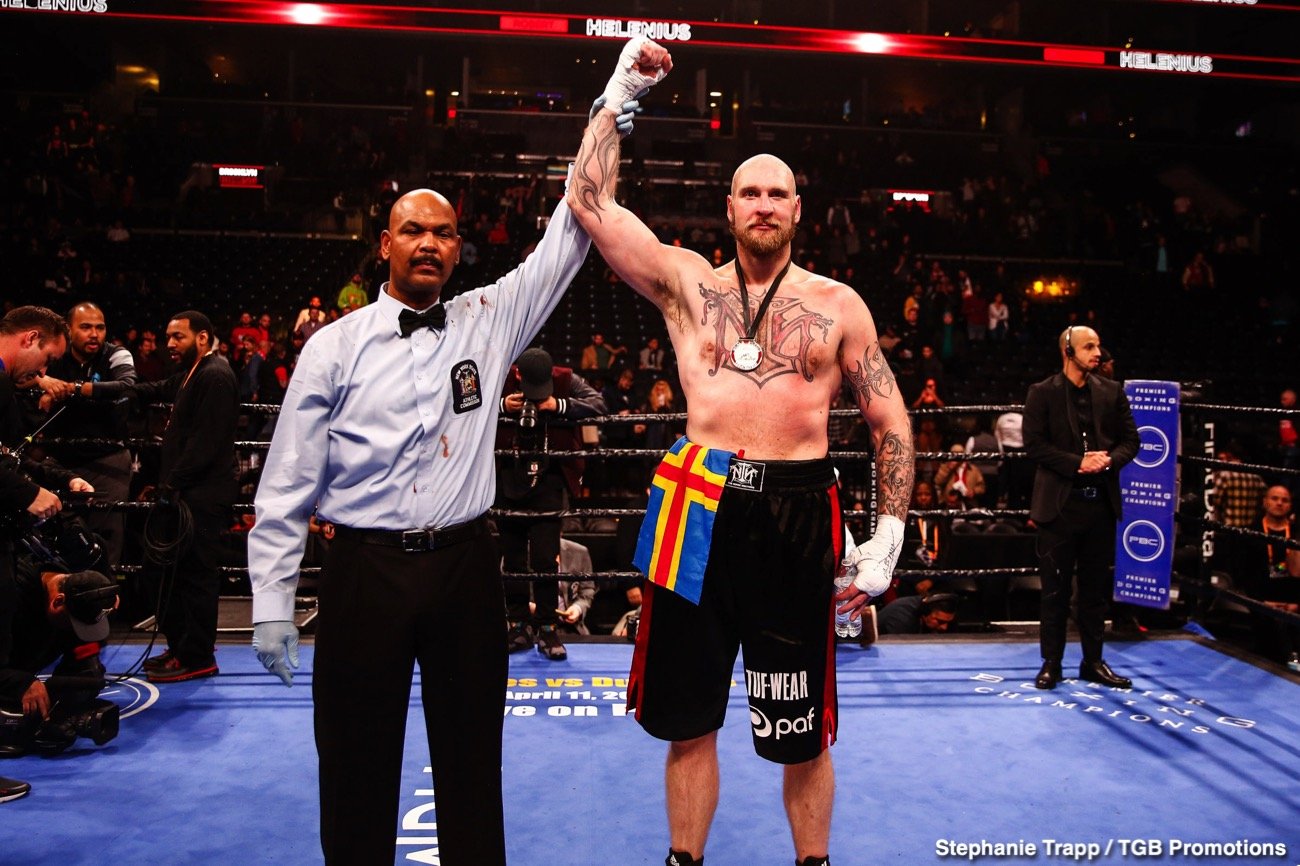 Helenius stops Kownacki, Ajagba Delivers TKO Victory - Live Updates