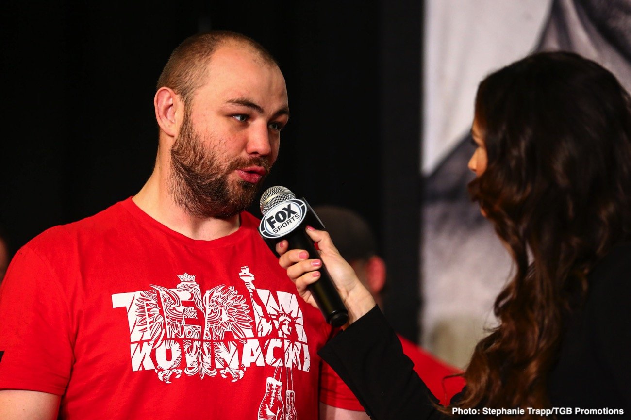 Adam Kownacki 265.2 vs. Robert Helenius 238.8 - Official weights