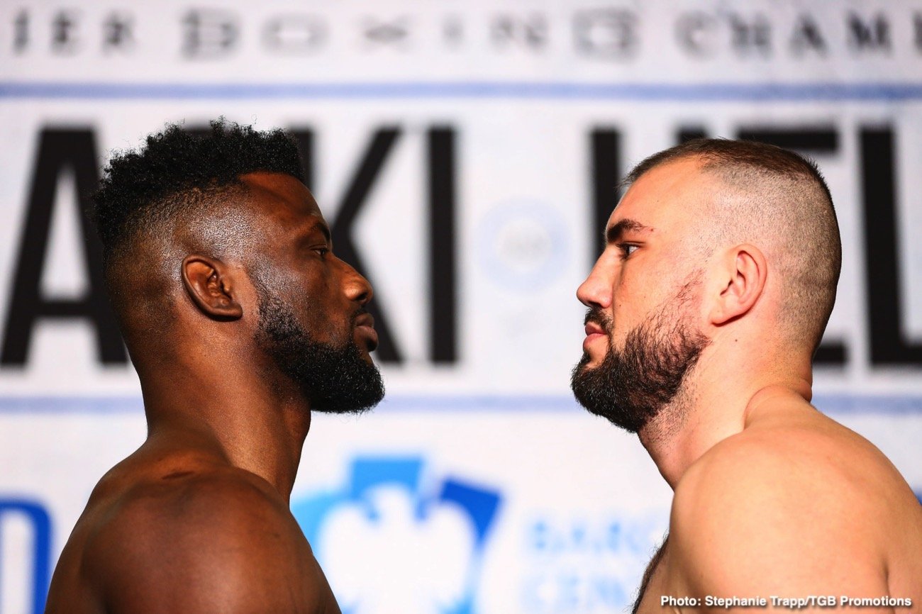 Adam Kownacki 265.2 vs. Robert Helenius 238.8 - Official weights