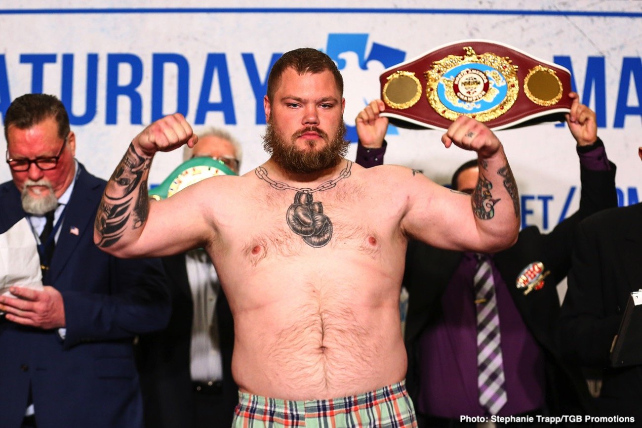 Adam Kownacki 265.2 vs. Robert Helenius 238.8 - Official weights