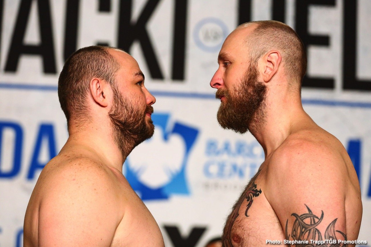 Adam Kownacki 265.2 vs. Robert Helenius 238.8 - Official weights