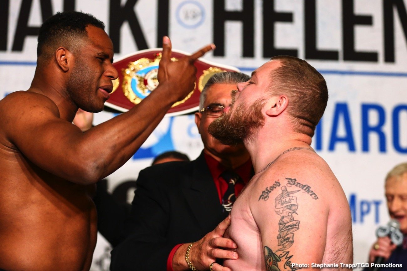 Adam Kownacki 265.2 vs. Robert Helenius 238.8 - Official weights