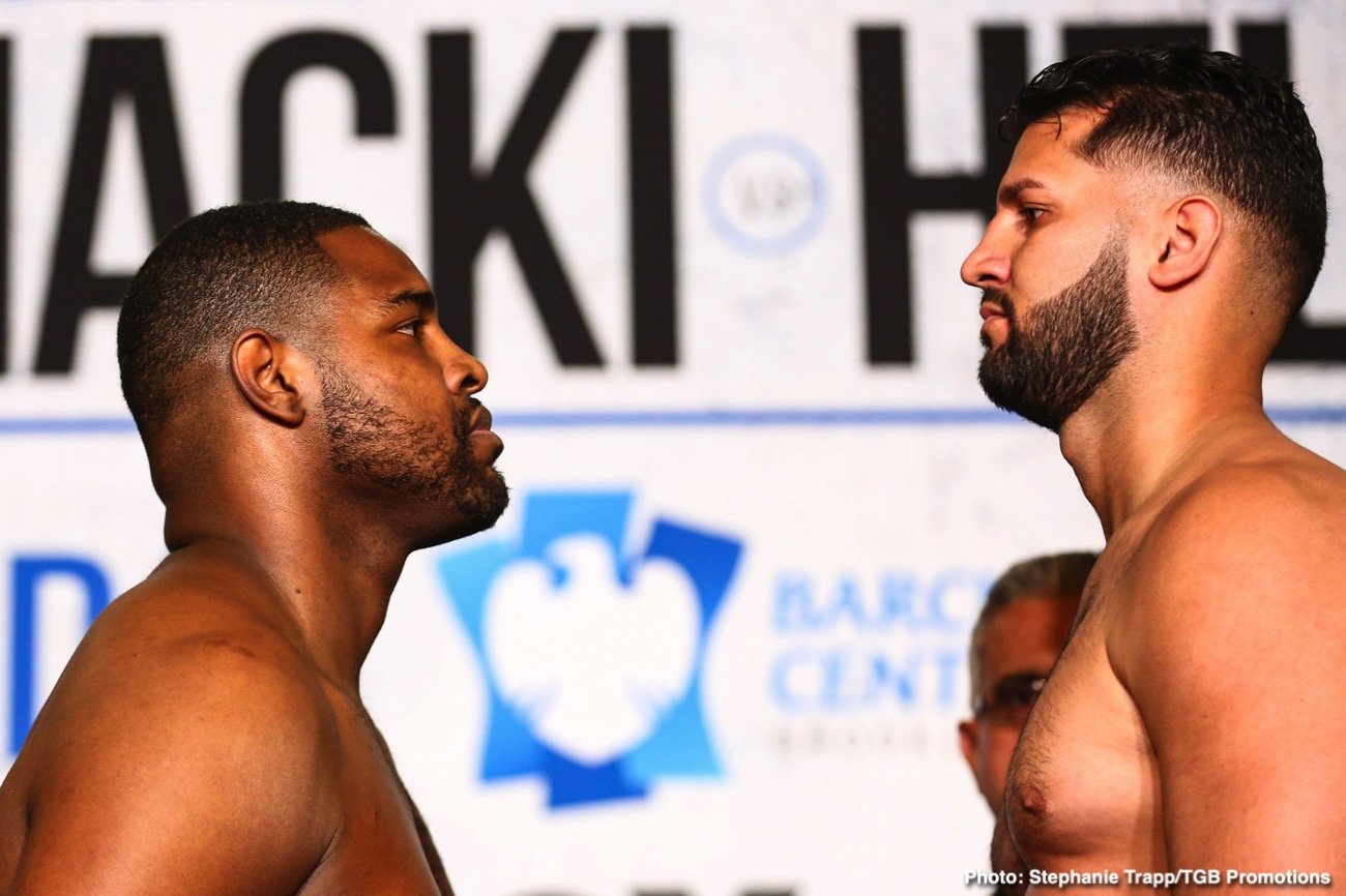 Adam Kownacki 265.2 vs. Robert Helenius 238.8 - Official weights