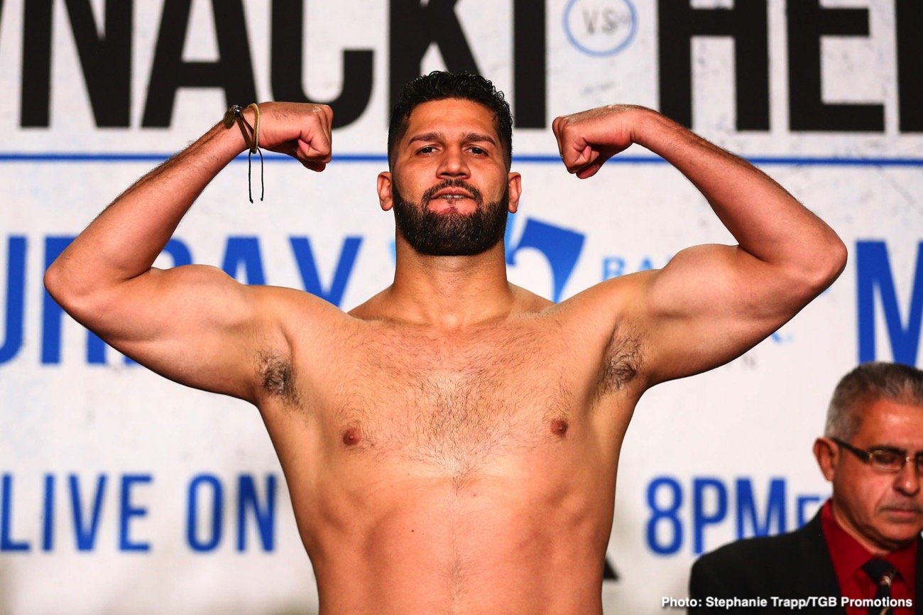 Adam Kownacki 265.2 vs. Robert Helenius 238.8 - Official weights